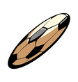The soccer vector image