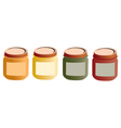 Baby pots food vector image