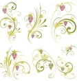 Wine design ornament vector image