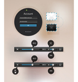 Information icon graphic interface for video Information icon graphic interface for video vector image