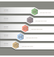 Trendy Design template vector image
