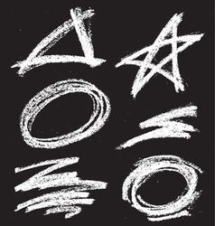 Chalkshapes1 vector image