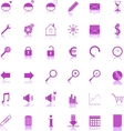 Web icons vector image