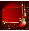 Christmas background vector image