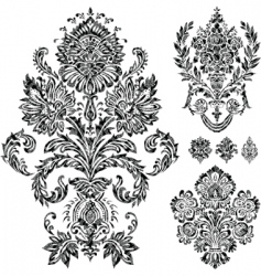 Filigree vector image