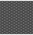 Black and white islamic pattern vector image