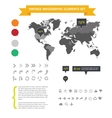 Web infographic elements set isolated vector image