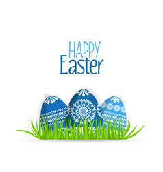 Easter eggs vector image