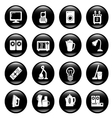 Home equipment icons vector image