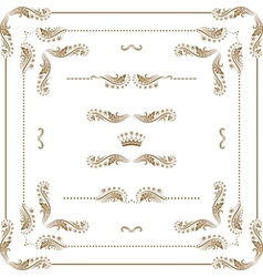 Decorative frame vector image