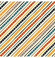 Colorful striped seamless pattern vector image