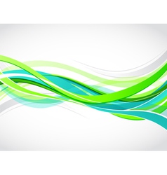Colorful waves background vector image