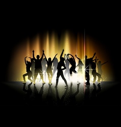 Dance and Light Show vector image