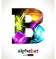 Design Abstract Letter B vector image