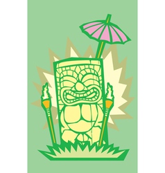 Tiki vector image