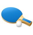 Table tennis gear vector image