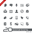 Social Media Basics Series vector image