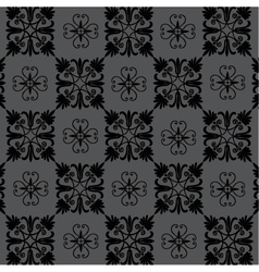 Seamless vintage wallpaper vector image