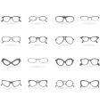 Sunglasses vector image