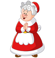 Mrs claus Mrs claus vector image