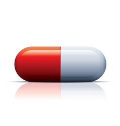 Pill vector image