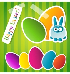 Happy Easter vector image