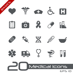 Medicine Health Care Basics Series vector image