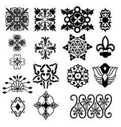 Decorative design elements vector image