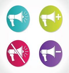 Megaphone vector image