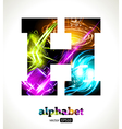 Design Abstract Letter H vector image