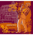 Jazz and Blues vector image