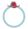 Western border vector image