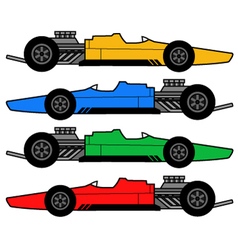 1960 racing car 1960 racing car vector image