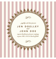 Wedding Invitation vector image