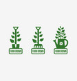 Farm grown logo vector image