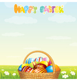 Happy Easter vector image