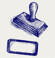 Approved stamp vector image