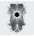 Ornate border vector image