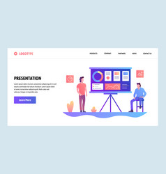 Web site gradient design template data Royalty Free Vector