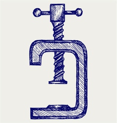 Vise vector image