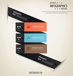 Infographics minimal 2 vector image