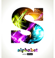 Design Abstract Letter S vector image