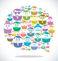 Communication vector image
