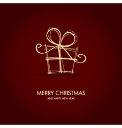 Greeting card vector image