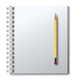 Notebook vector image