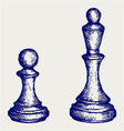 Chess figures vector image