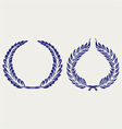 Laurel wreath vector image