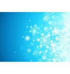 Blue abstract background vector image