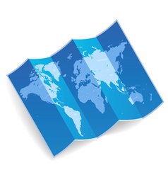 World map vector image