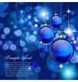 Christmas background vector image